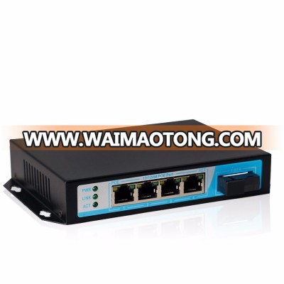 100M school security supervise fast poe switch 5 port